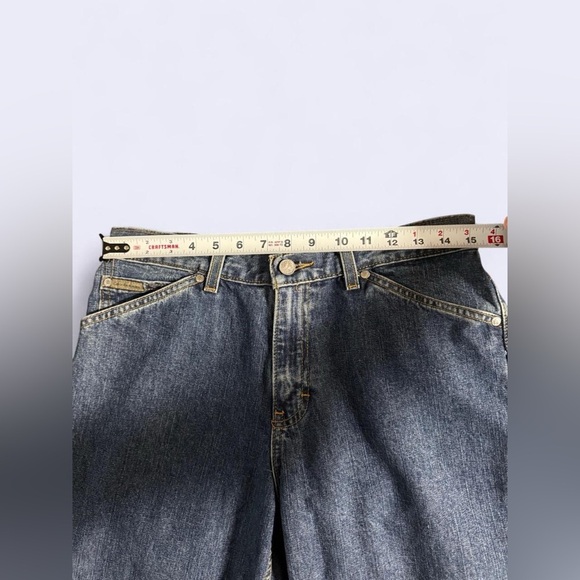 Calvin Klein Dark Wash Low Rise Jeans - Picture 7 of 8